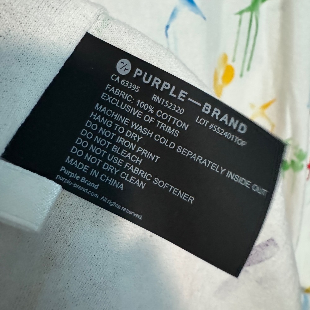 Puma Multicolor Logo Graphic Short Sleeve Tee - Picture 4 of 8